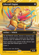Lifecraft Engine (Borderless) (First-Place Foil) (DFT-531) [Aetherdrift] Foil