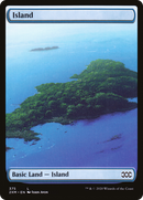 Island (2XM-375) [Double Masters] Foil
