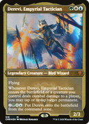 Derevi, Empyrial Tactician (Foil Etched) (CMR-518) [Commander Legends] Etched Foil