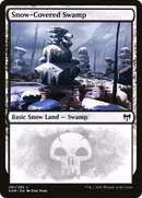 Snow-Covered Swamp (KHM-281) [Kaldheim] Foil