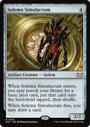 Solemn Simulacrum (DSC-253) [Duskmourn: House of Horror Commander]