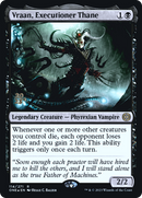 Vraan, Executioner Thane (PRE-114) [Phyrexia: All Will Be One Promos] Foil