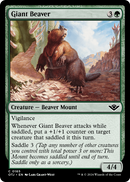 Giant Beaver (OTJ-165) [Outlaws of Thunder Junction]