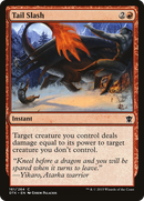 Tail Slash (DTK-161) [Dragons of Tarkir] Foil