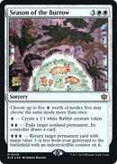 Season of the Burrow (PRE-029) [Bloomburrow Promos] Foil