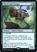 Thornvault Forager (PRE-197) [Bloomburrow Promos] Foil