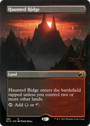 Haunted Ridge (Borderless) (MID-282) (Borderless) [Innistrad: Midnight Hunt] Foil