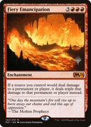 Fiery Emancipation (PPM21-143P) [Promo Pack: Core Set 2021 Promos] Foil
