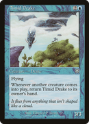 Timid Drake (MMQ-111) [Mercadian Masques]