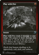 Play with Fire (DBL-154) [Innistrad: Double Feature]