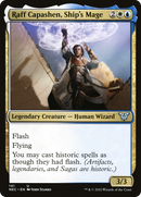 Raff Capashen, Ship's Mage (NEC-141) [Neon Dynasty Commander]