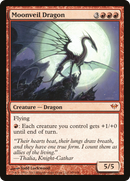 Moonveil Dragon (DKA-099) [Dark Ascension] Foil