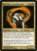 Sek'Kuar, Deathkeeper (CSP-131) [Coldsnap] Foil