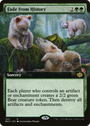 Fade from History (Extended Art) (BRO-345) [The Brothers' War] Foil