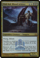 Vish Kal, Blood Arbiter (Commander Launch Promo) (OVER-234) [Commander 2011 Launch Party] Foil