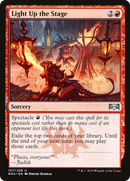 Light Up the Stage (RNA-107) [Ravnica Allegiance] Foil