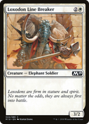 Loxodon Line Breaker (M19-024) [Core Set 2019] Foil