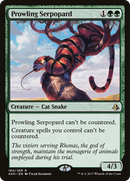Prowling Serpopard (AKH-180) [Amonkhet] Foil