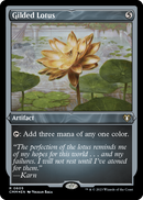 Gilded Lotus (Foil Etched) (CMM-605) [Commander Masters] Foil