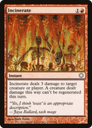 Incinerate (CTD-194) [Coldsnap Theme Decks]