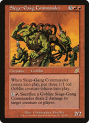 Siege-Gang Commander (SCG-103) [Scourge] Foil