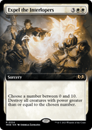 Expel the Interlopers (Extended Art) (WOE-324) [Wilds of Eldraine] Foil