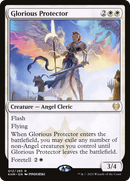 Glorious Protector (PPKHM-12P) [Promo Pack: Kaldheim Promos] Foil