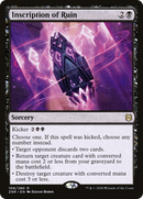 Inscription of Ruin (ZNR-108) [Zendikar Rising] Foil