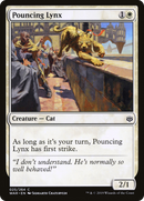 Pouncing Lynx (WAR-025) [War of the Spark] Foil