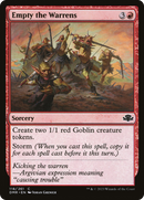 Empty the Warrens (DMR-118) [Dominaria Remastered] Foil
