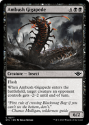 Ambush Gigapede (OTJ-077) [Outlaws of Thunder Junction]