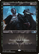 Murder (FNM-110) [Core Set 2019 Promos] Foil