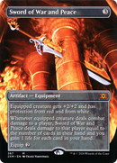 Sword of War and Peace (Borderless) (2XM-367) (Borderless) [Double Masters] Foil