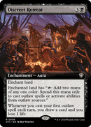 Discreet Retreat (Extended Art) (OTC-056) [Outlaws of Thunder Junction Commander]