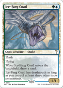 Ice-Fang Coatl (White Border) (MB2-083) [Mystery Booster 2]