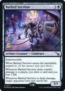 Barbed Servitor (PRE-077) [Murders at Karlov Manor Promos] Foil