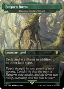 Fangorn Forest - Yavimaya, Cradle of Growth (Surge Foil) (LTC-407) (Borderless) [Tales of Middle-earth Commander] Foil