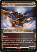 Asari Captain (Showcase) (NEO-327) [Kamigawa: Neon Dynasty] Foil