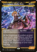 Greasefang, Okiba Boss (Showcase) (NEO-397) [Kamigawa: Neon Dynasty] Foil