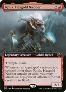 Rhuk, Hexgold Nabber (Extended Art) (ONE-412) [Phyrexia: All Will Be One] Foil