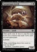 Gargantuan Leech (LCI-107) [The Lost Caverns of Ixalan]