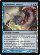 Shipbreaker Kraken (PRE-063) [Theros Promos] Foil
