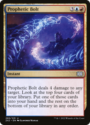 Prophetic Bolt (2X2-265) [Double Masters 2022] Foil
