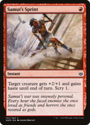 Samut's Sprint (WAR-142) [War of the Spark]
