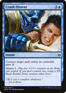 Crush Dissent (WAR-047) [War of the Spark] Foil