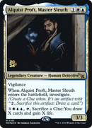 Alquist Proft, Master Sleuth (PRE-185) [Murders at Karlov Manor Promos] Foil