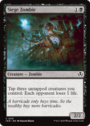 Siege Zombie (INR-131) [Innistrad Remastered] Foil