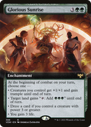 Glorious Sunrise (Extended Art) (VOW-388) [Innistrad: Crimson Vow] Foil