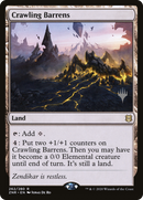 Crawling Barrens (PPZNR-262P) [Promo Pack: Zendikar Rising Promos] Foil