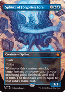 Sphinx of Forgotten Lore (Borderless) (FDN-314) [Foundations]